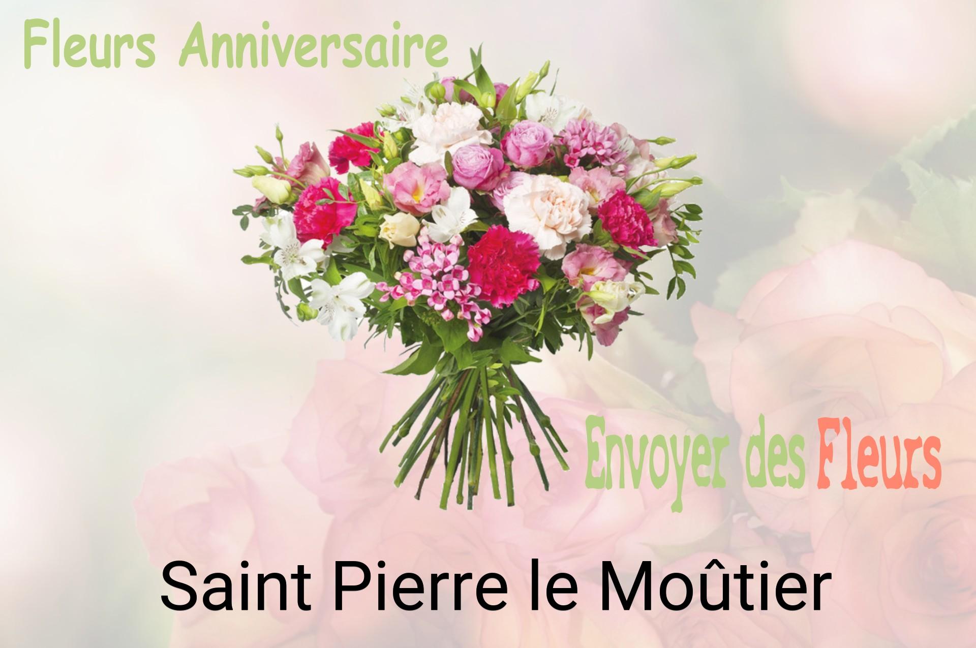 Bouquet de fleurs d’anniversaire livré à Saint-Pierre-le-Moûtier