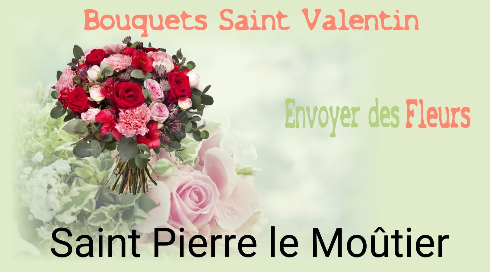 Roses de Saint-Valentin livrées à Saint-Pierre-le-Moûtier